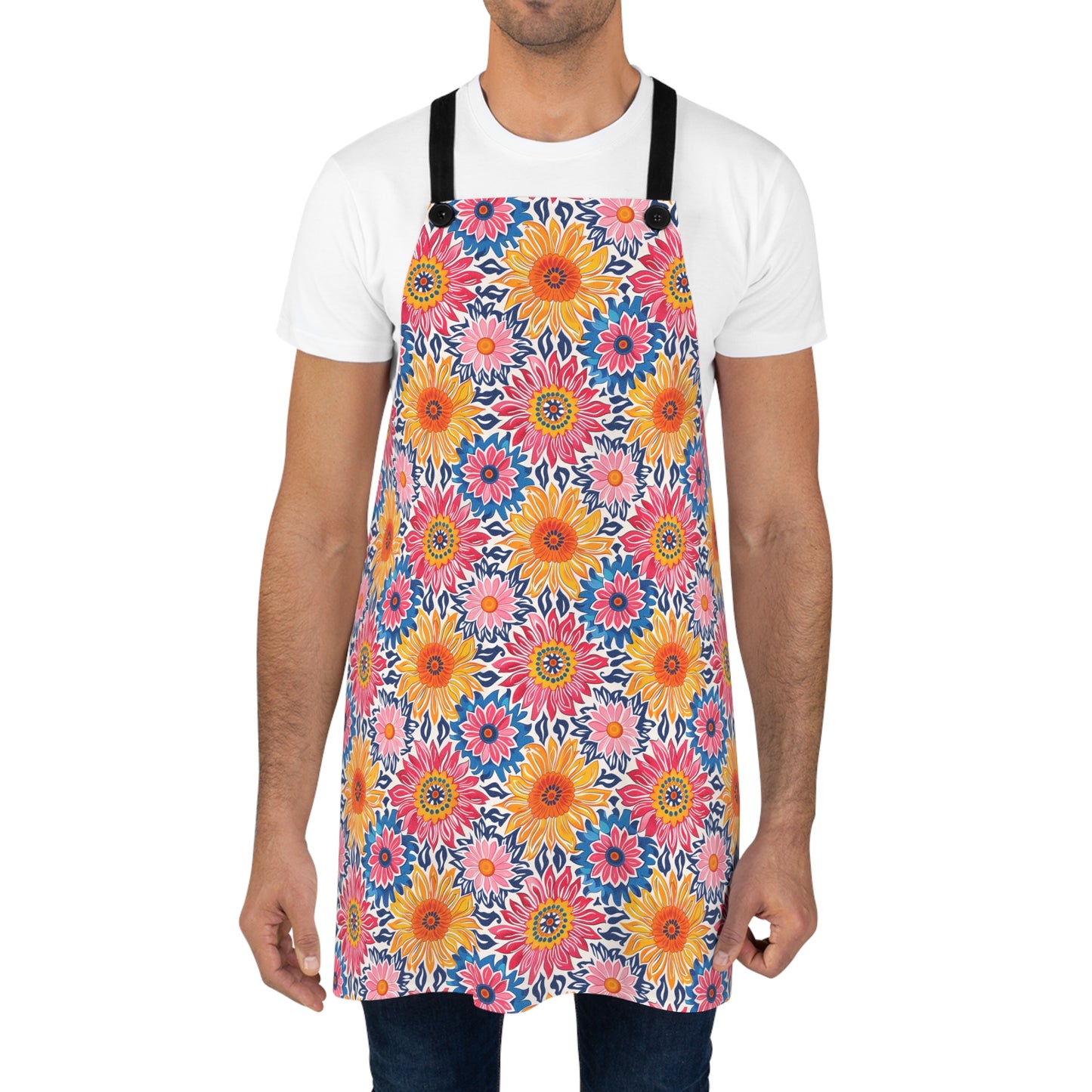 Sunsplash Petals Adult Apron - Splash Your Kitchen with Sunshine and Style!