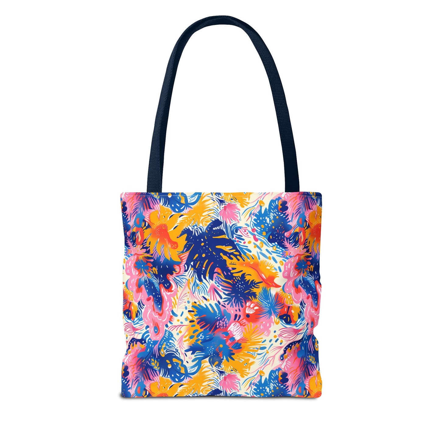 Splatter Blossom Tote Bag - Make a Splash with Every Step! Available in 3 sizes.