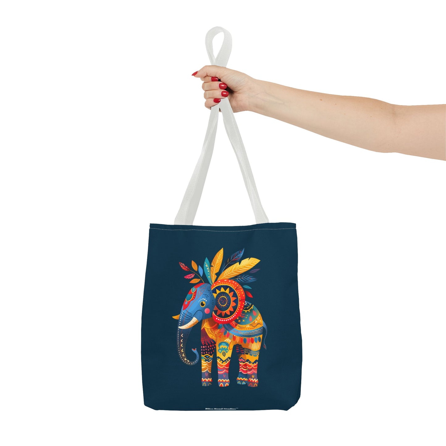 Ethnic Elephant Tote Bag - Carry the Spirit of the African Savanna with the Ethnic Elephant Tote! Available in 3 sizes.