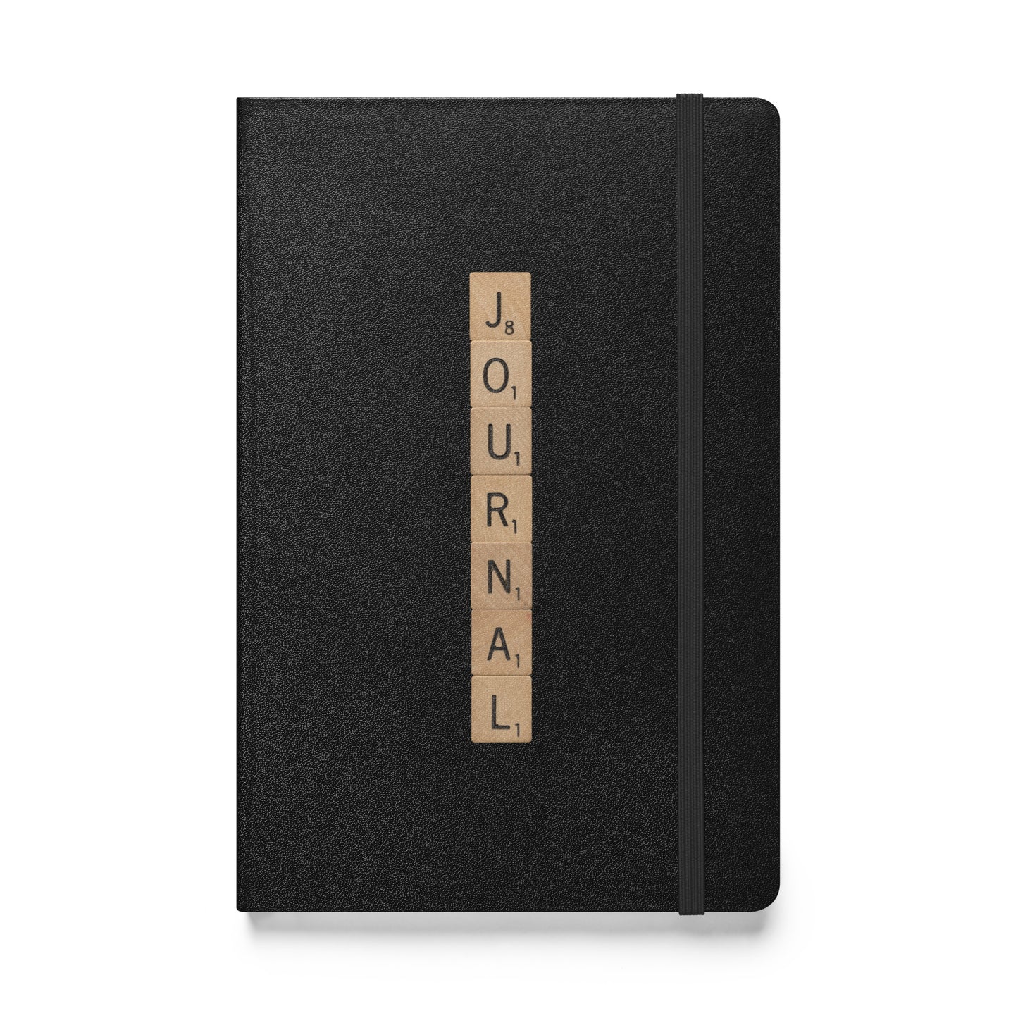 Journal Wooden Letters Hardcover Bound Notebook - Available in 6 colors.