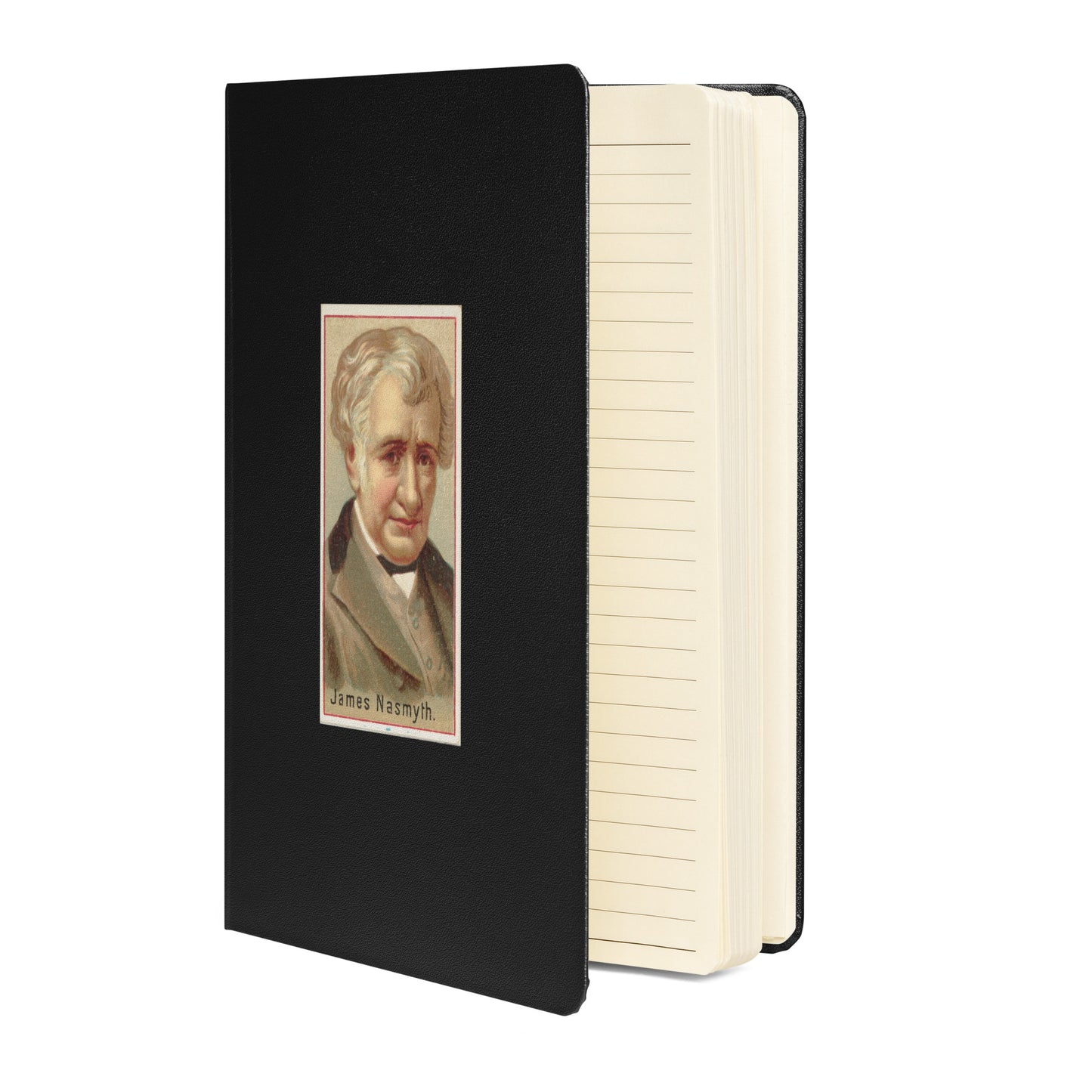 Inventor Series: James Nasmyth, Hardcover Bound Notebook - Available in 7 colors.