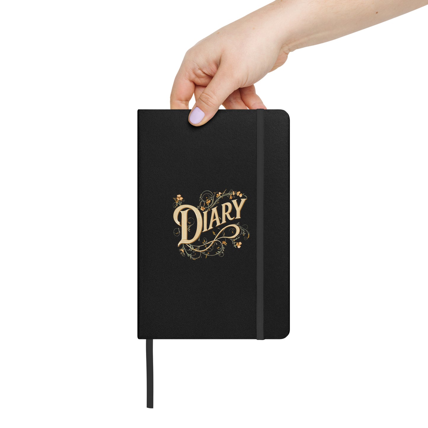 Nostalgic Diary Hardcover Bound Notebook - Available in 4 colors.