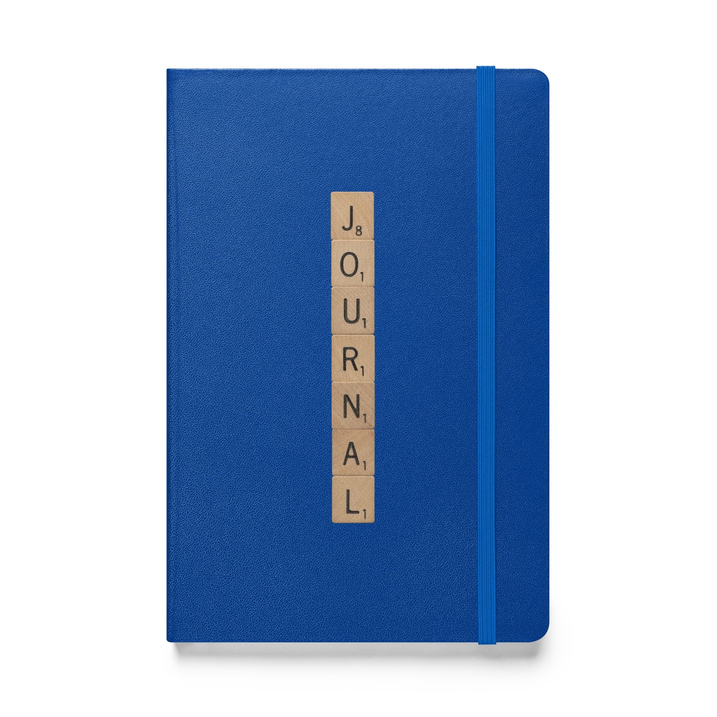 Journal Wooden Letters Hardcover Bound Notebook - Available in 6 colors.