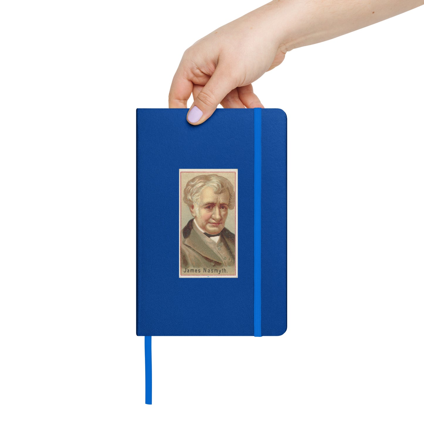 Inventor Series: James Nasmyth, Hardcover Bound Notebook - Available in 7 colors.