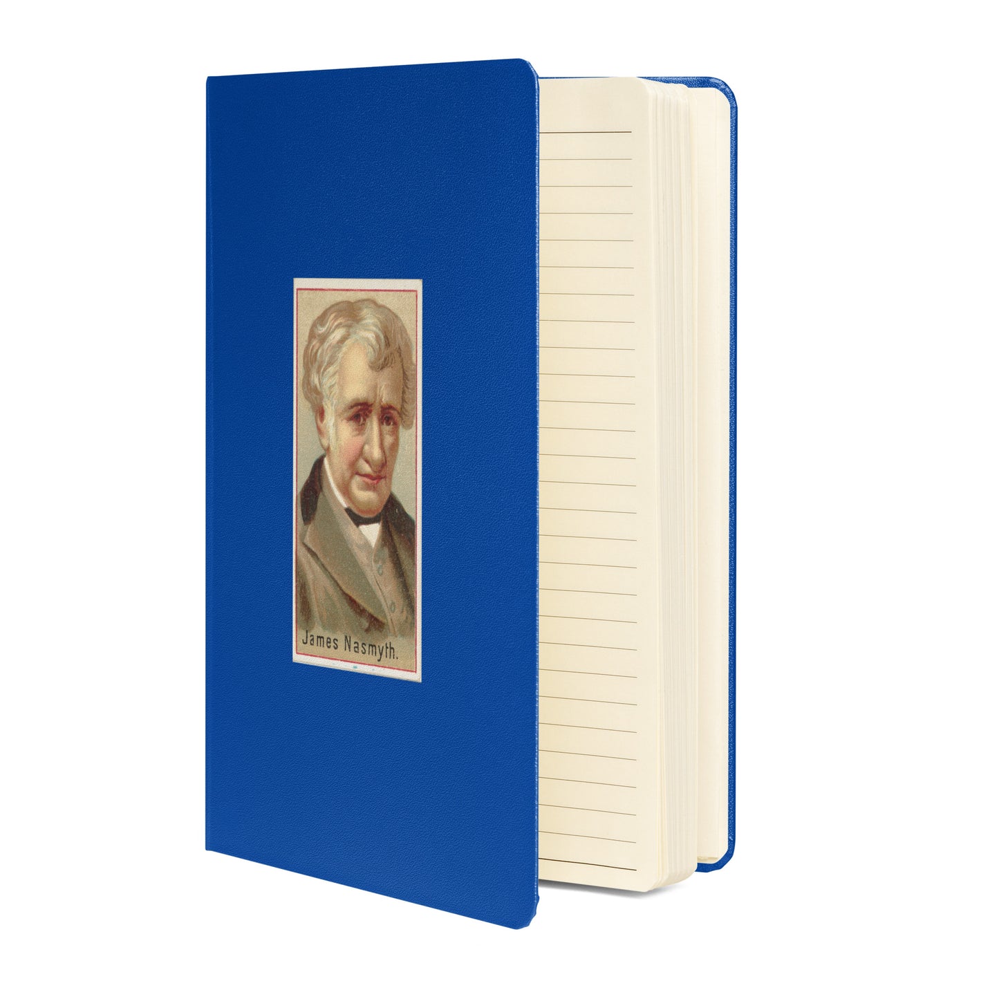 Inventor Series: James Nasmyth, Hardcover Bound Notebook - Available in 7 colors.