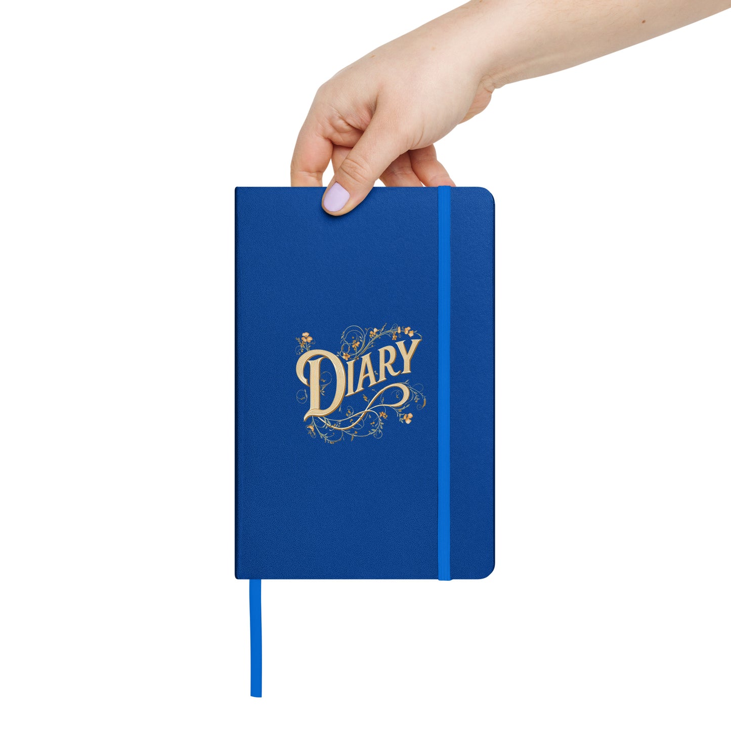 Nostalgic Diary Hardcover Bound Notebook - Available in 4 colors.