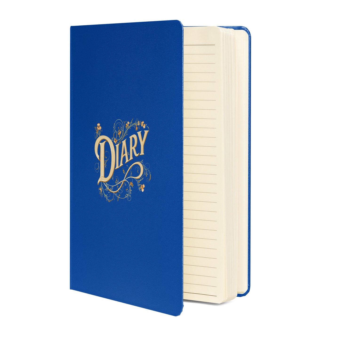 Nostalgic Diary Hardcover Bound Notebook - Available in 4 colors.