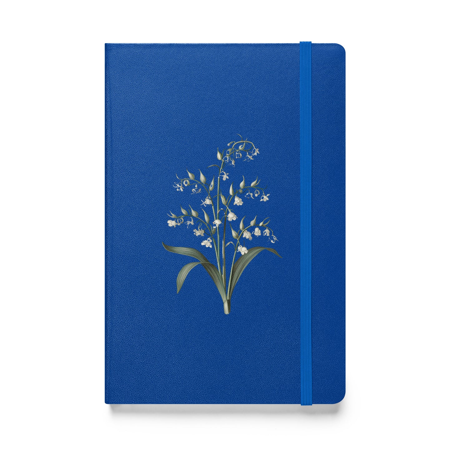 May Birth Month Flower - Lily of the Valley Hardcover Bound Notebook - Let May Flowers, Lily of the Valley, Inspire You! Available in 4 colors.