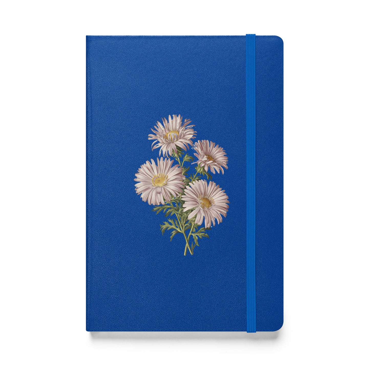 September Birth Month Flower - Aster Hardcover Bound Notebook - Celebrate September with the Timeless Elegance of Asters!