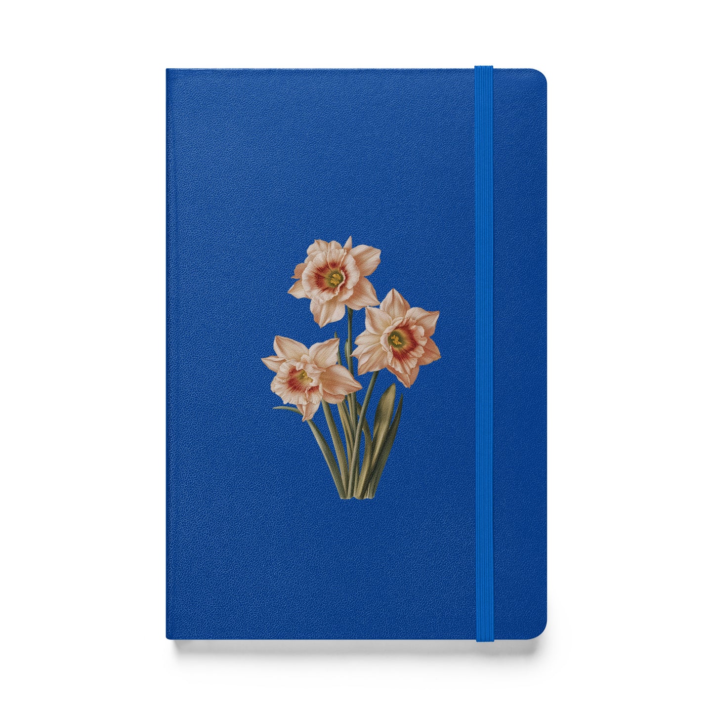 December Birth Month Flower - Narcissus Hardcover Bound Notebook - Flourish with Hope and Elegance! Available in 3 colors.