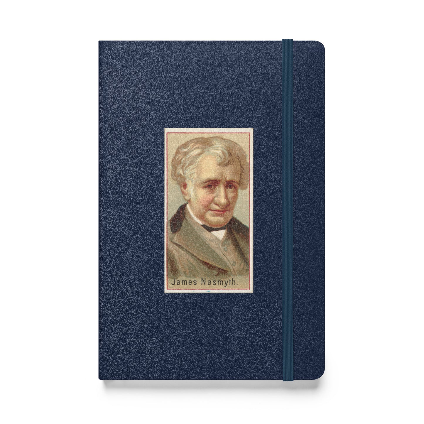 Inventor Series: James Nasmyth, Hardcover Bound Notebook - Available in 7 colors.