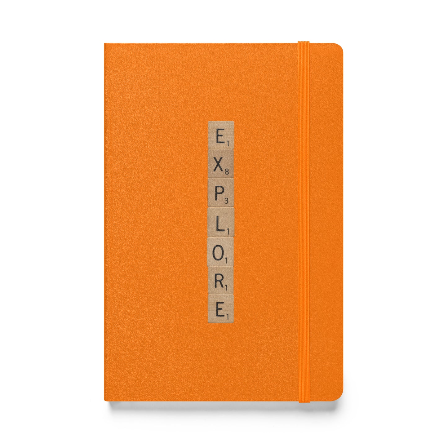 Explore Wooden Letters Hardcover Bound Notebook - Available in 6 colors.