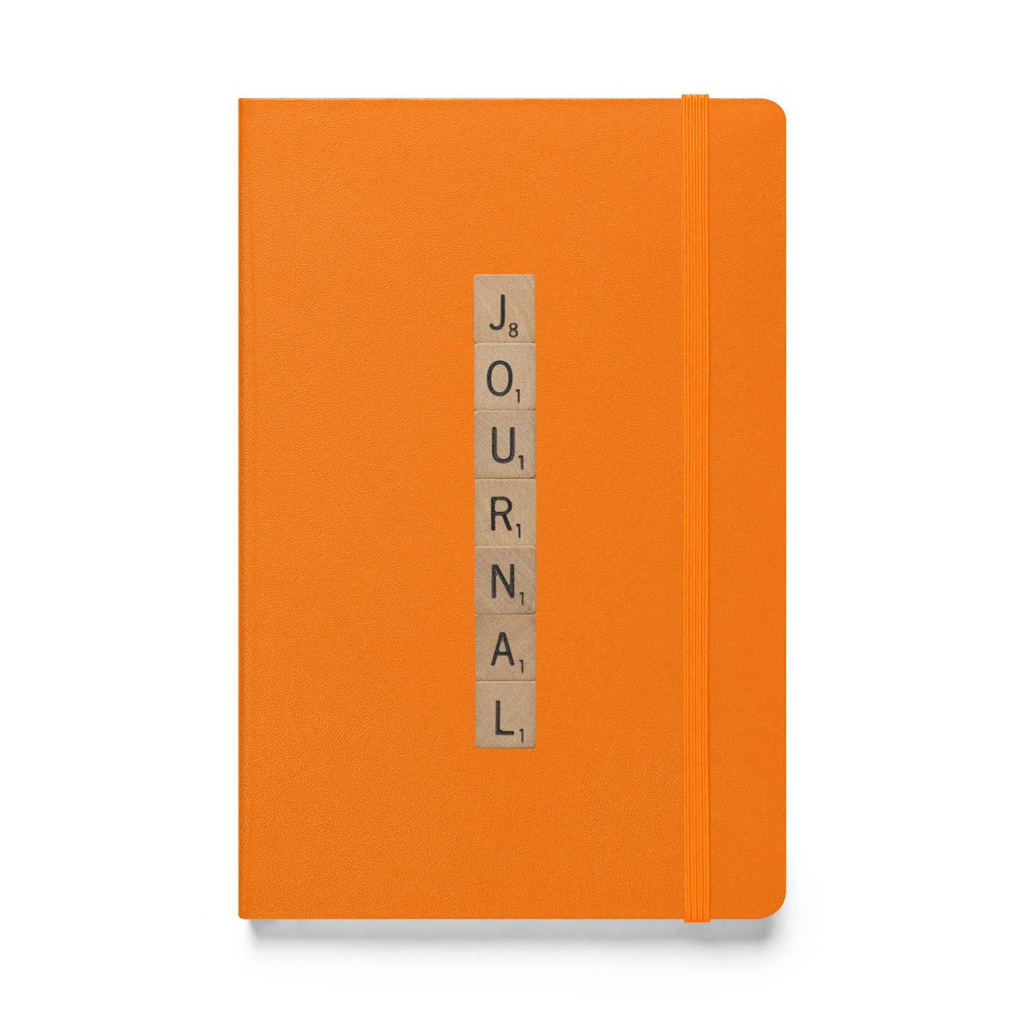 Journal Wooden Letters Hardcover Bound Notebook - Available in 6 colors.