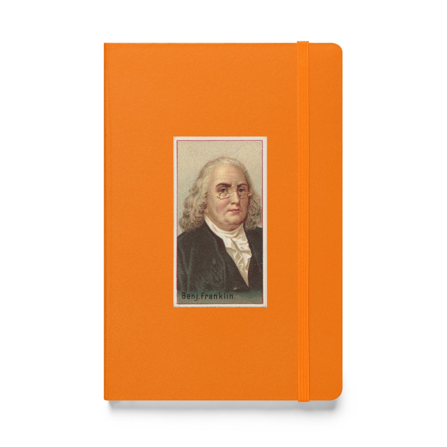 Inventor Series: Benjamin Franklin Hardcover Bound Notebook - Available in 7 colors.