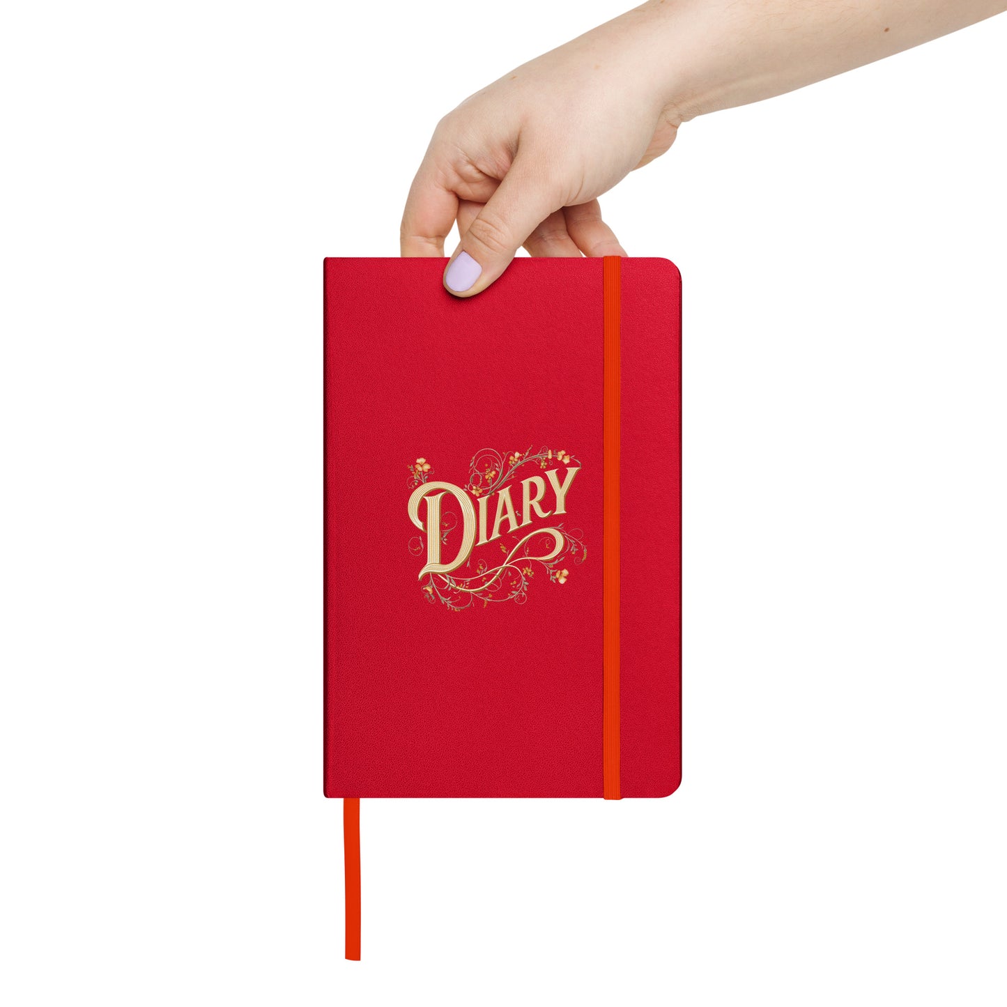 Nostalgic Diary Hardcover Bound Notebook - Available in 4 colors.