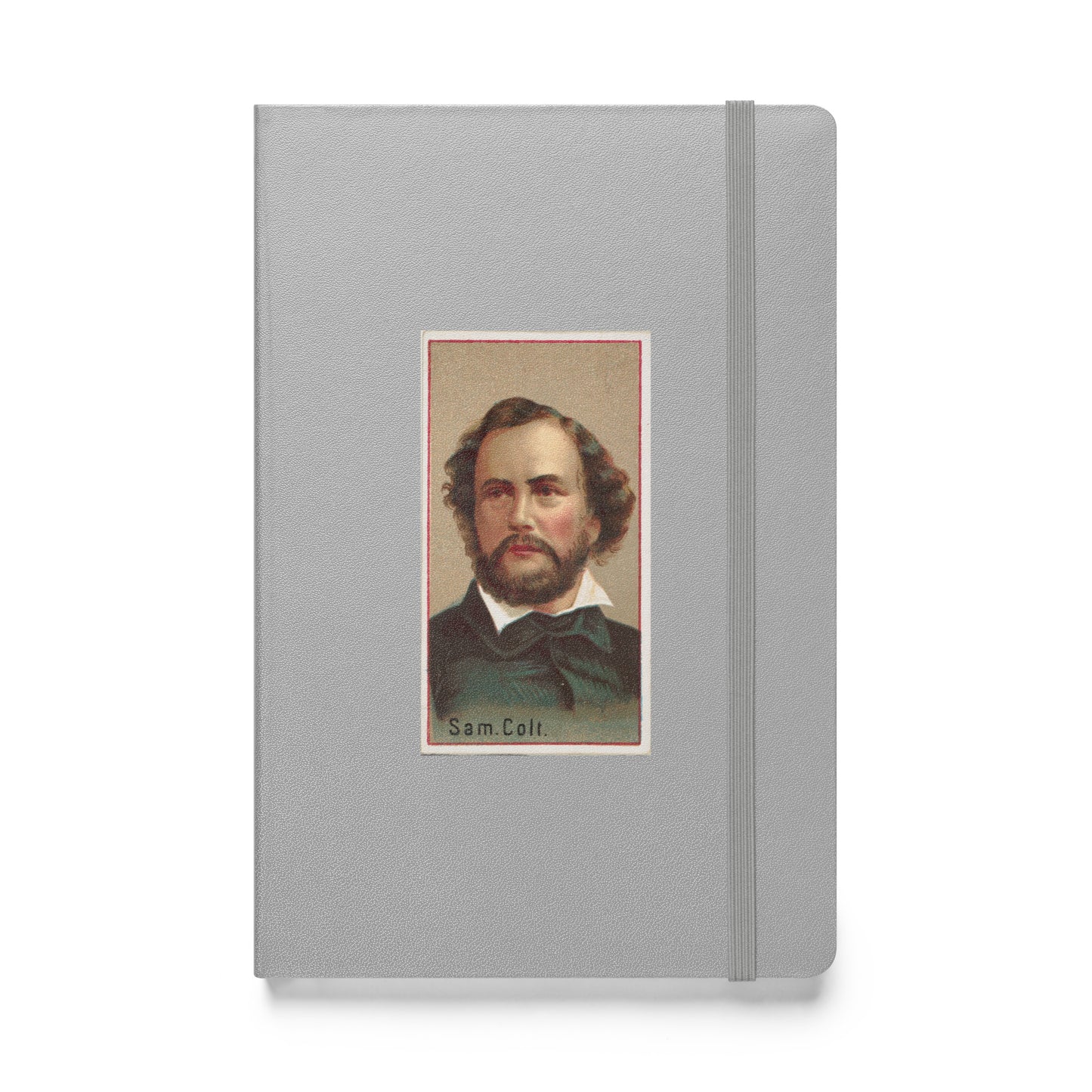 Inventor Series: Samuel Colt Hardcover Bound Notebook - Available in 7 colors.