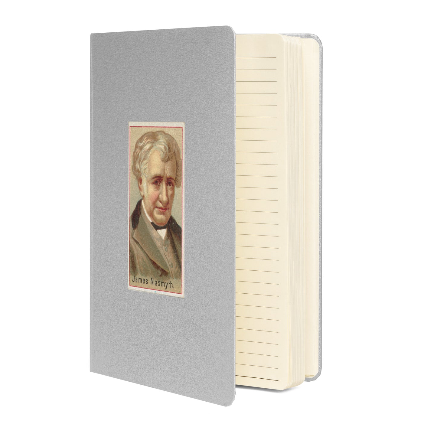 Inventor Series: James Nasmyth, Hardcover Bound Notebook - Available in 7 colors.