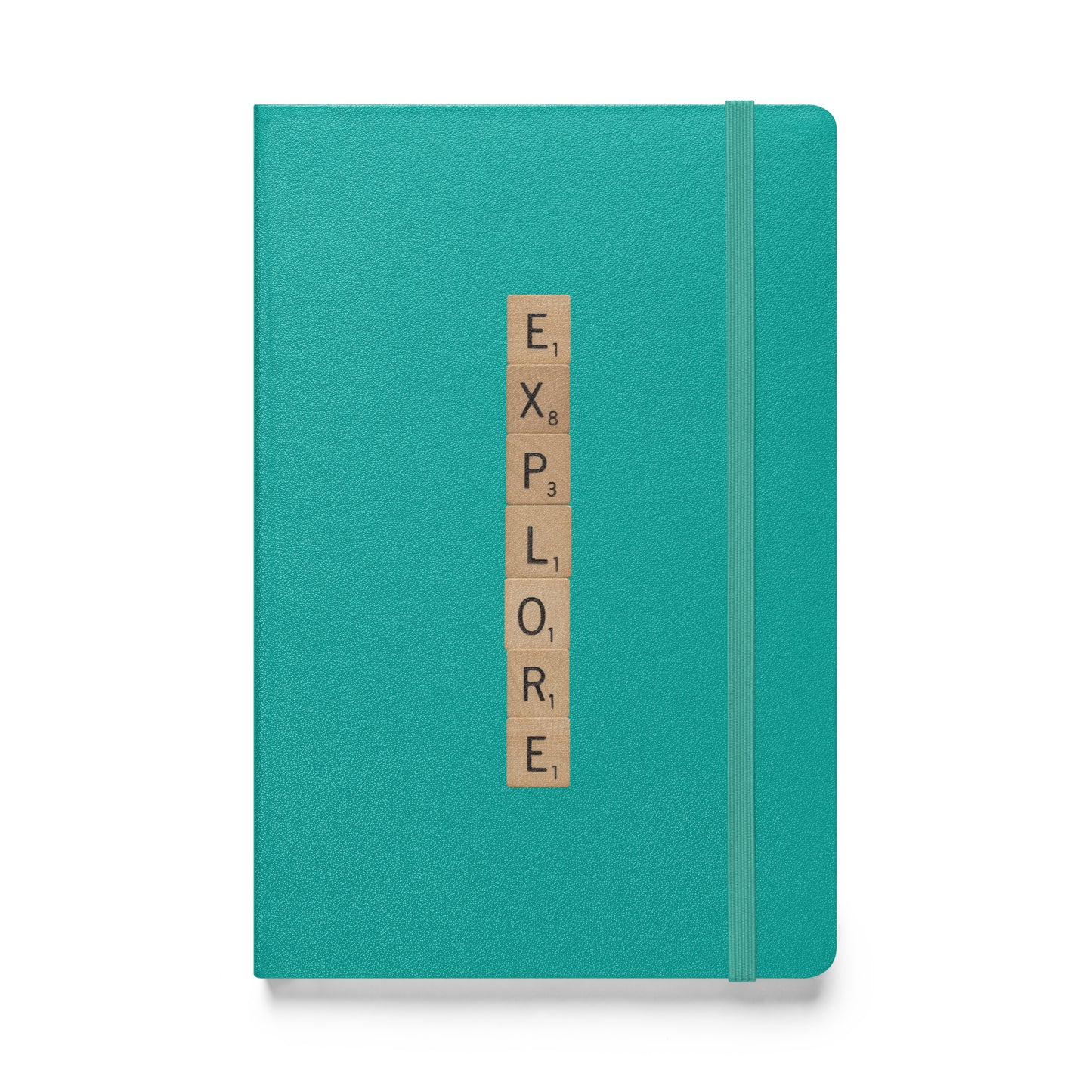 Explore Wooden Letters Hardcover Bound Notebook - Available in 6 colors.