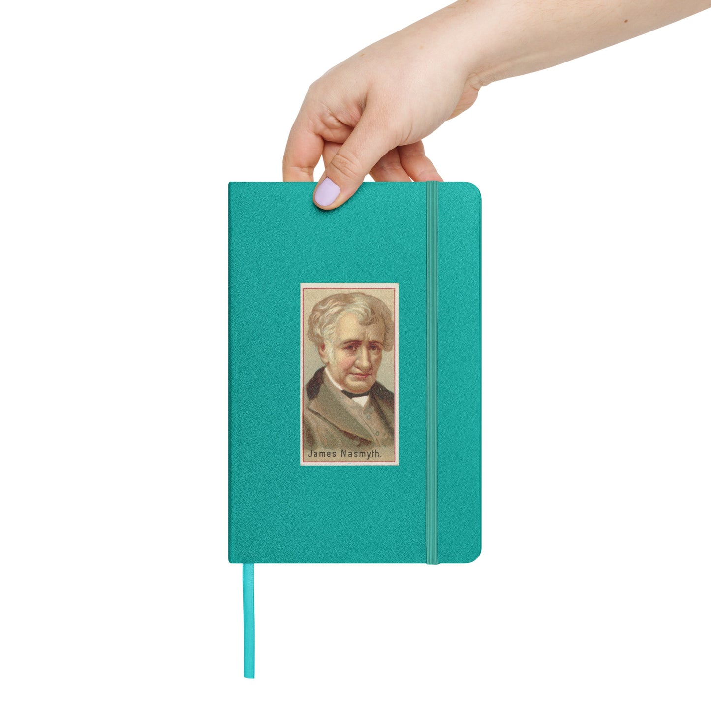 Inventor Series: James Nasmyth, Hardcover Bound Notebook - Available in 7 colors.