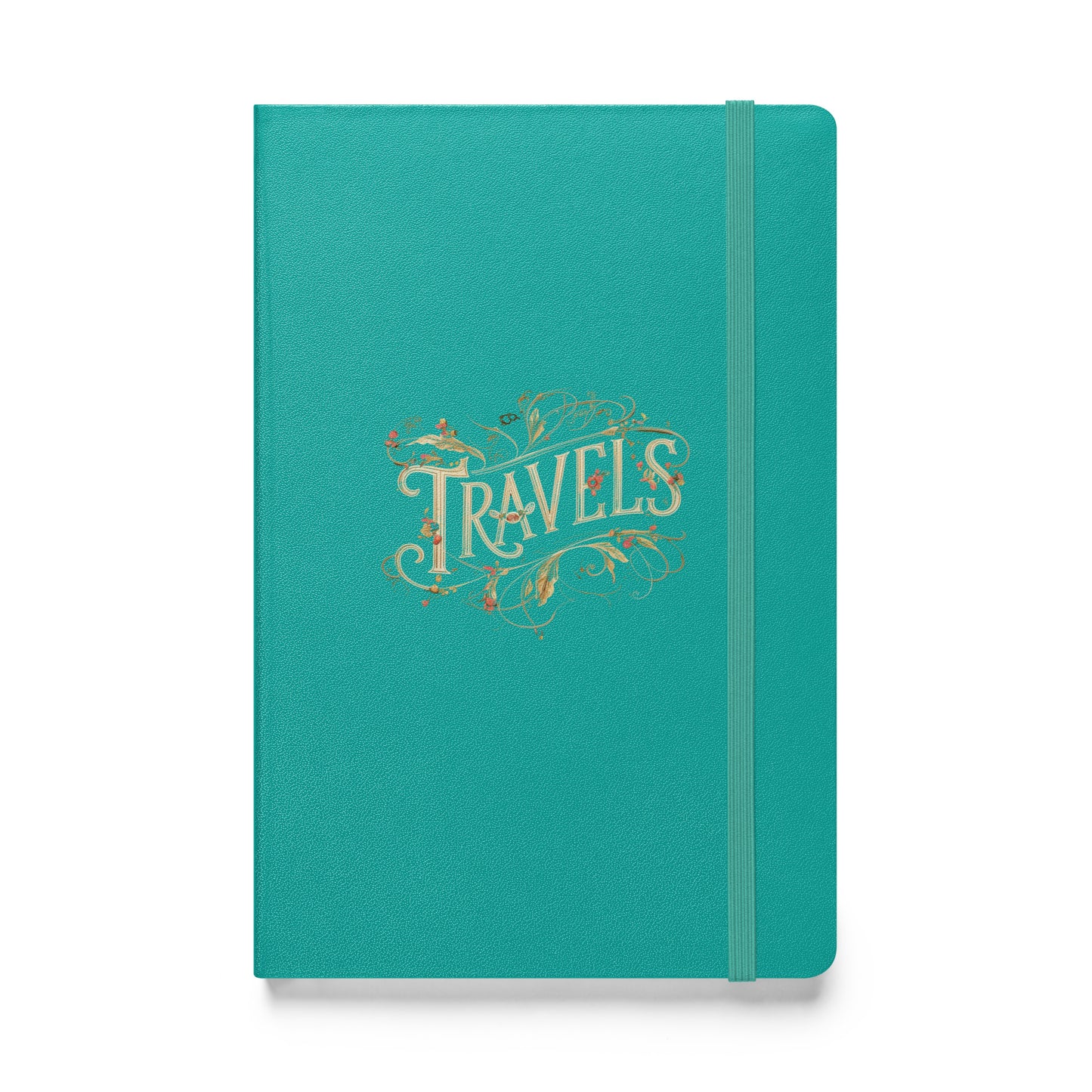 Nostalgic Travels Hardcover Bound Notebook - Available in 7 colors.