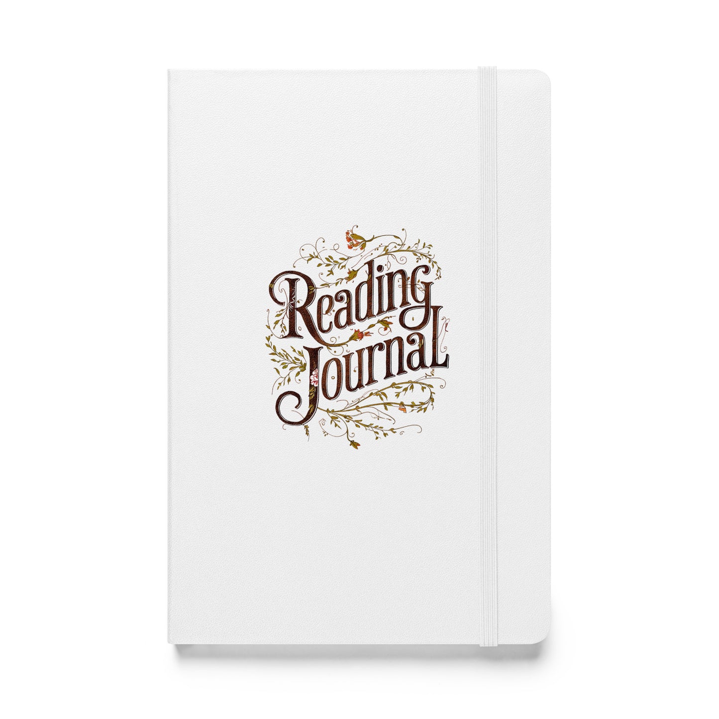Nostalgic Reading Journal Hardcover Bound Notebook - Available in 4 colors.