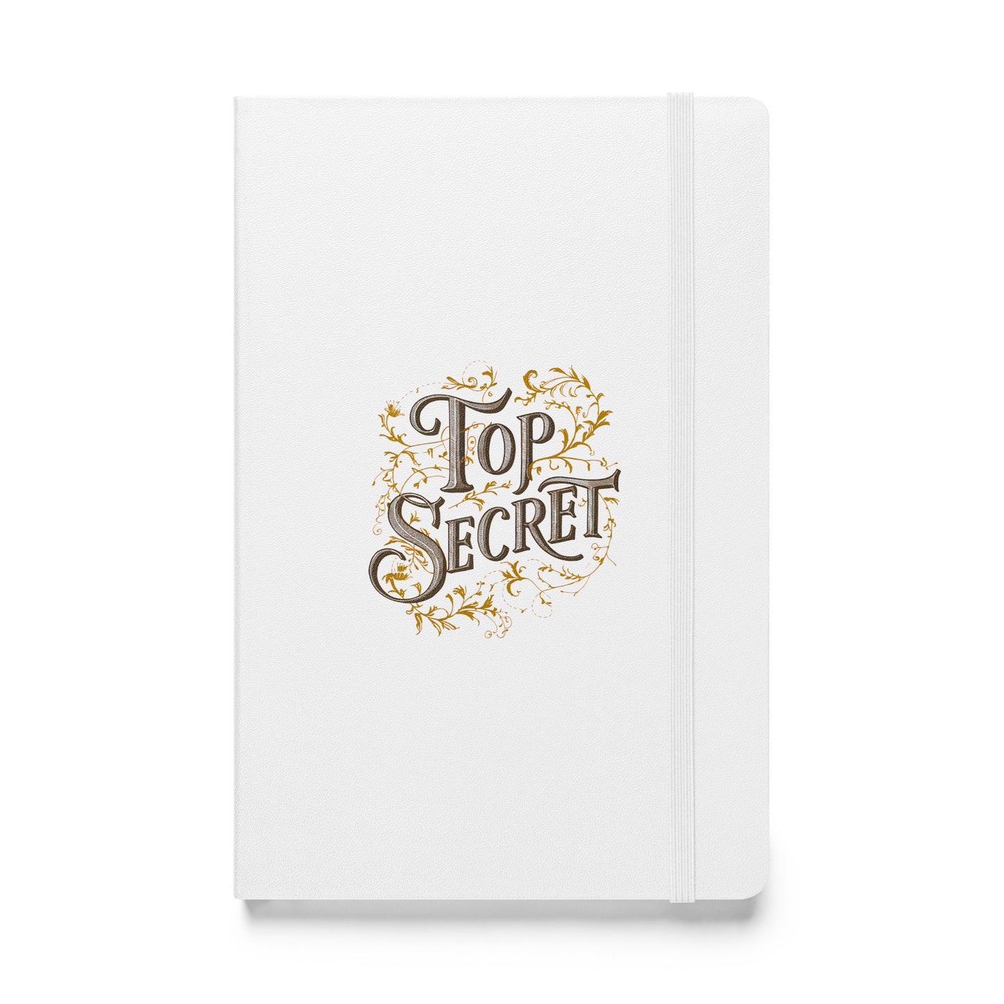 Nostalgic Top Secret Hardcover Bound Notebook - Available in 2 colors.