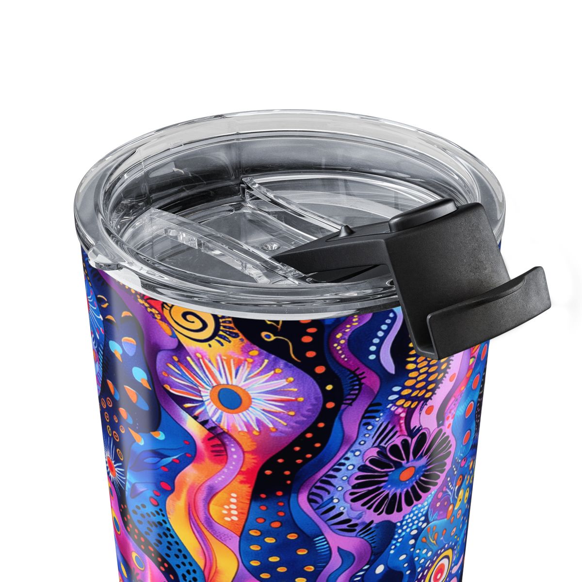 Purple Craziness Insulated Tumbler - 20 oz. Stainless Steel, Glossy Finish