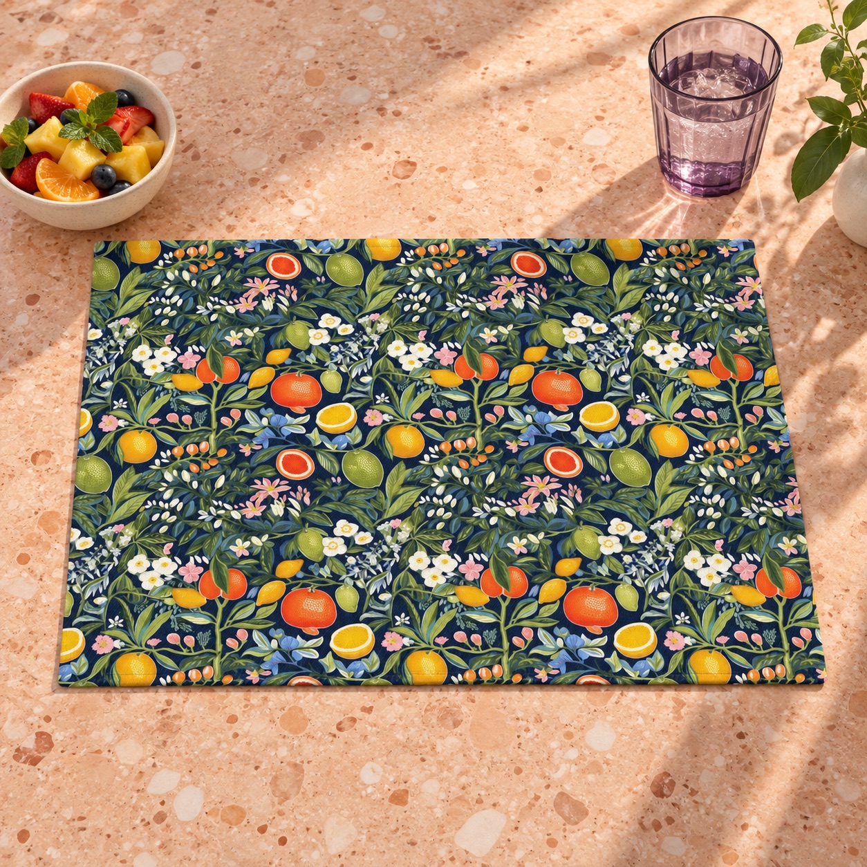 Magical Fruitiness Placemat - 18" x 14".