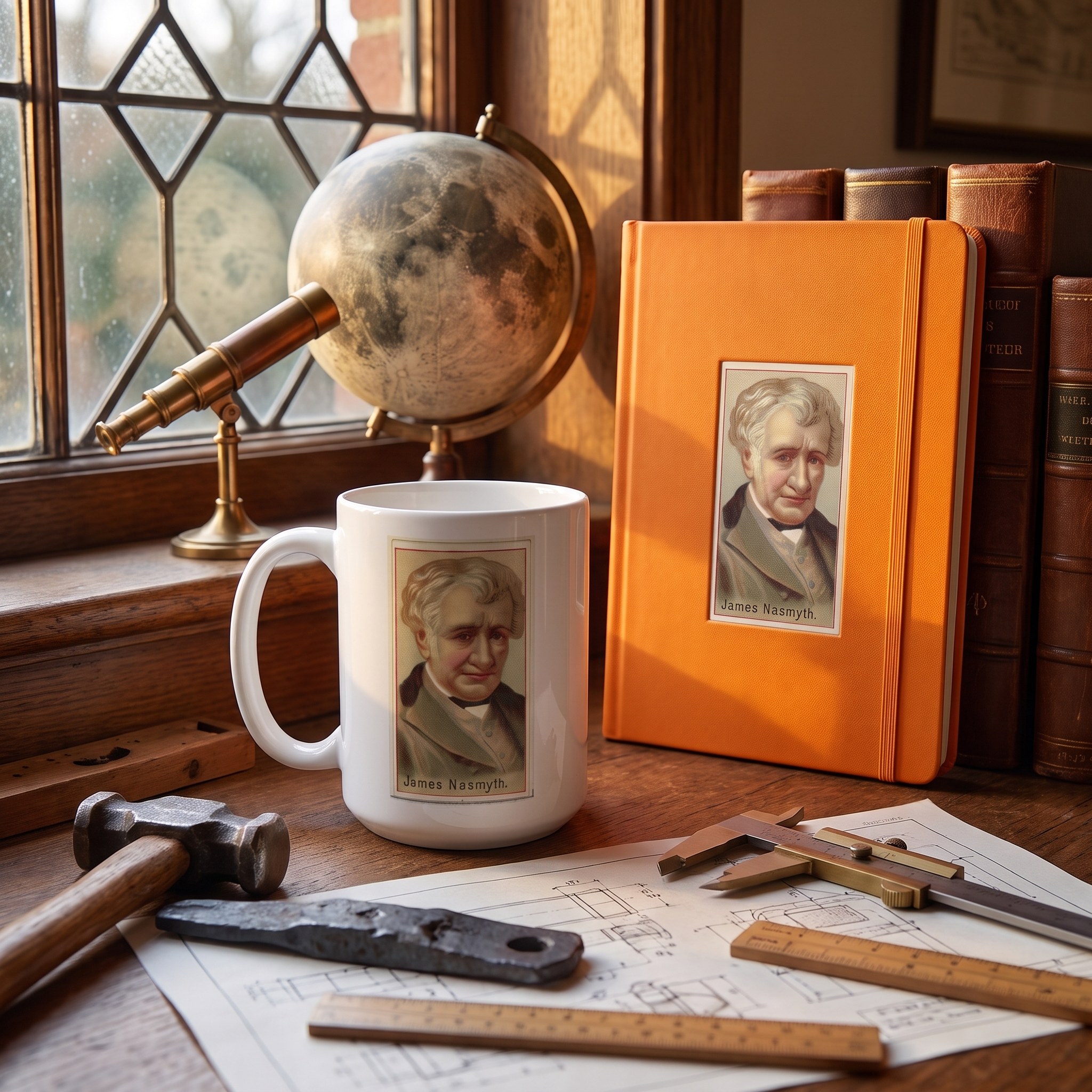 Inventor Series: James Nasmyth Ceramic Mug — Mug