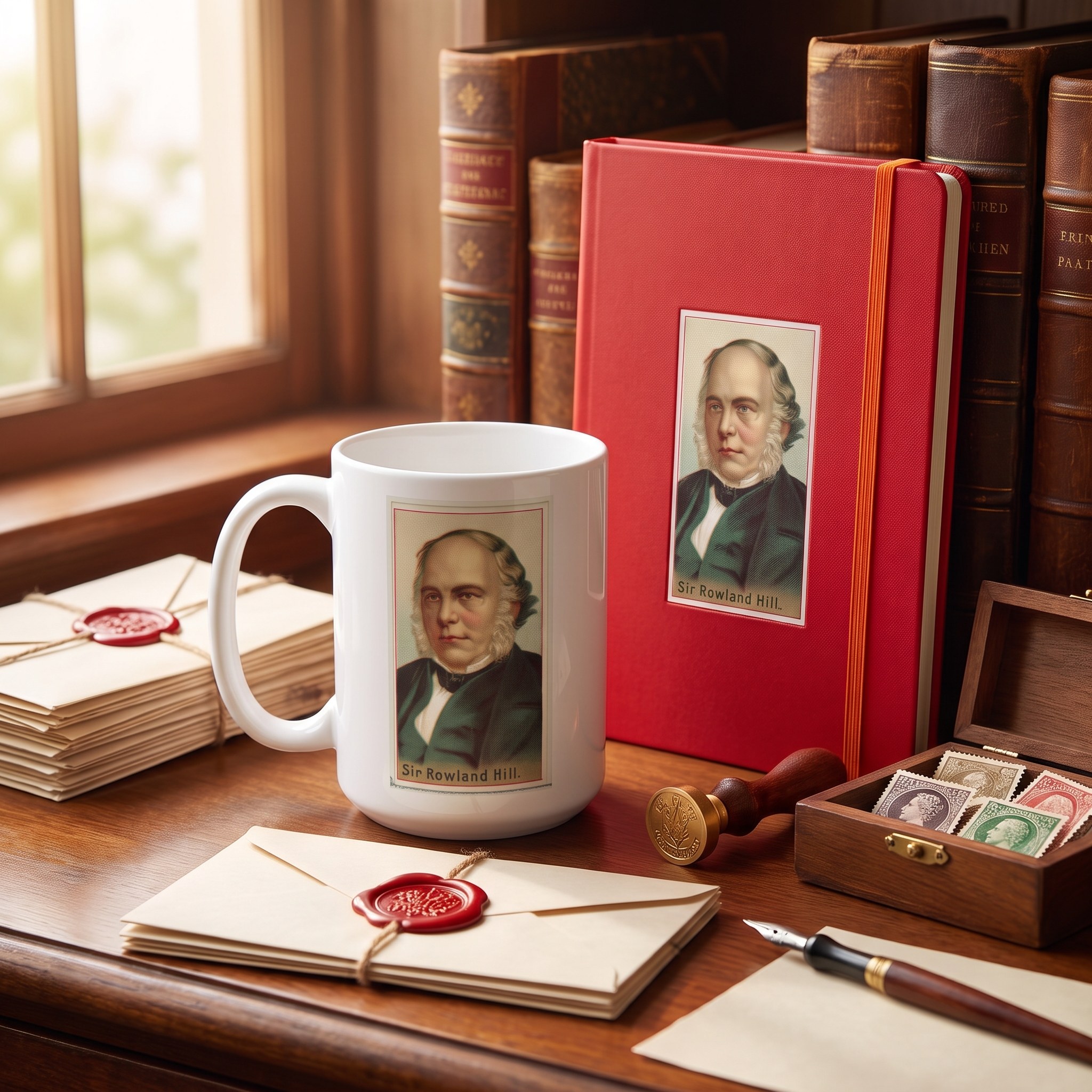 Inventor Series: Sir Rowland Hill Ceramic Mug — Mug