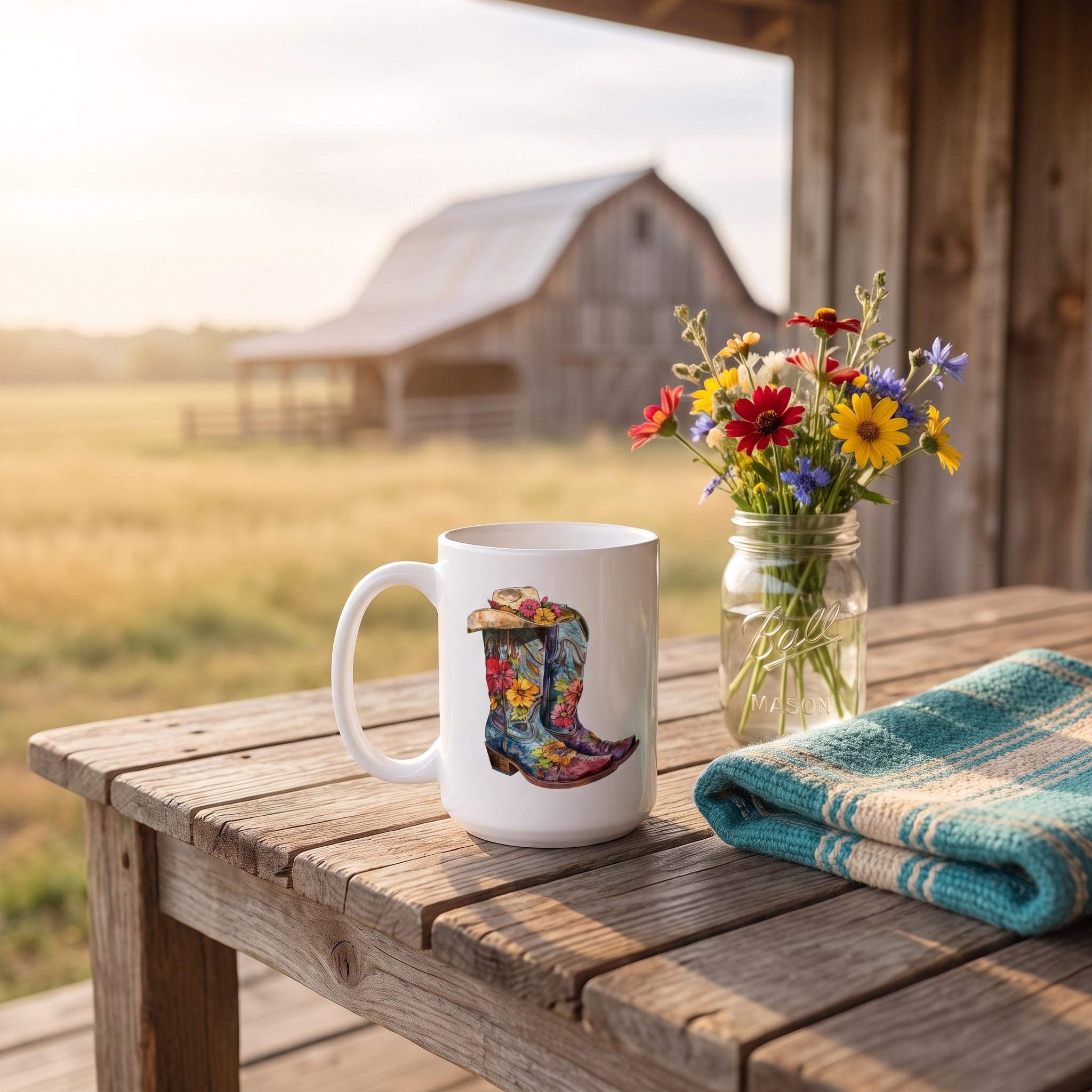 Legendary Lone Star Cowgirl Ceramic Mug — Mug