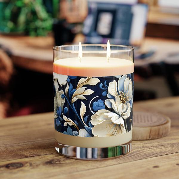 Whitman Floral 100% Soy Wax Scented Candle - 11 oz. Full Glass, Phthal