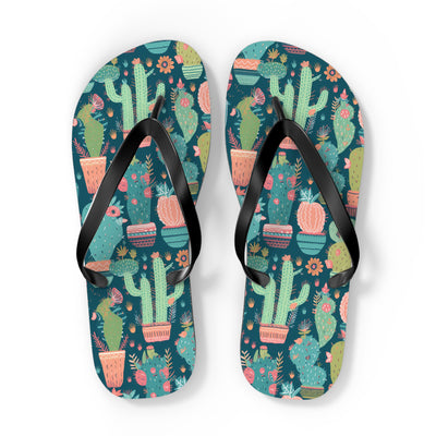 Cactus Cacophony Flip Flops Flip Flops — view 2