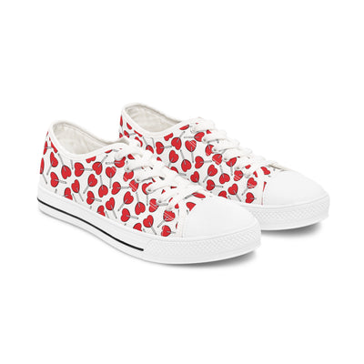 Sweetheart Lollipops Ladies' Low Top Sneakers Ladies' Low Top Sneakers — view 2