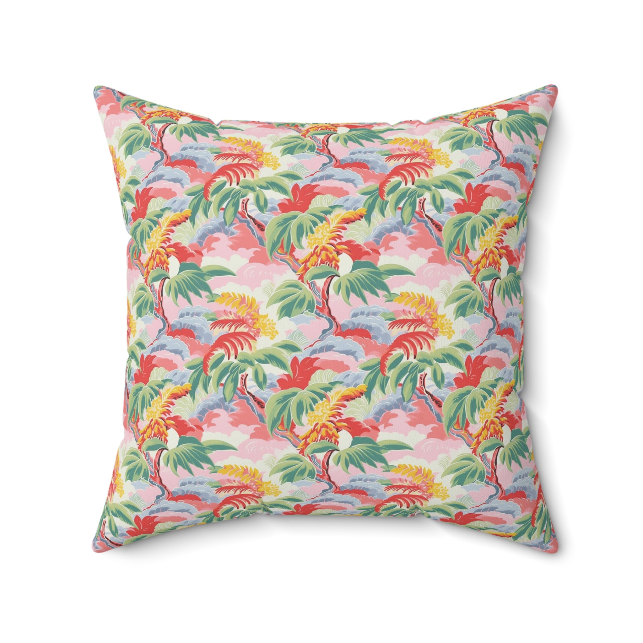 Tropical Breeze Square Throw Pillow Square Throw Pillow — view 2