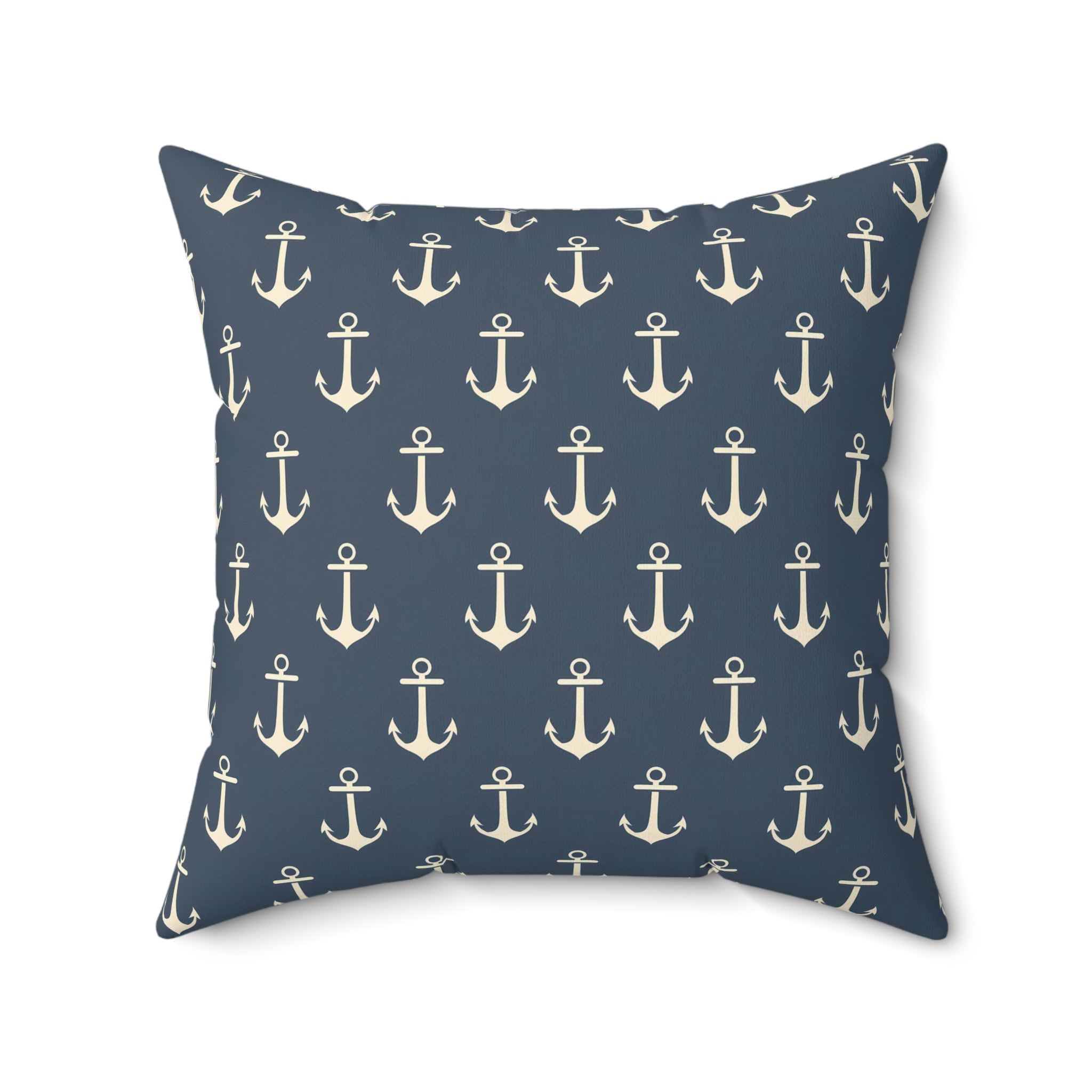 Anchors Aweigh! Square Throw Pillow - Spun Polyester - Double-Sided Pr