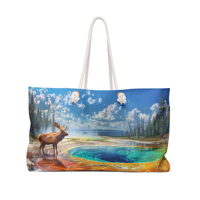 Yellowstone Serenity Weekender Bag - Embrace the Wild - Carry the Spir