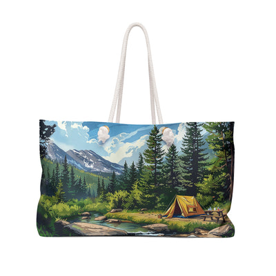 High Sierras Camp Weekender Bag - Escape to the Wilderness - Carry the