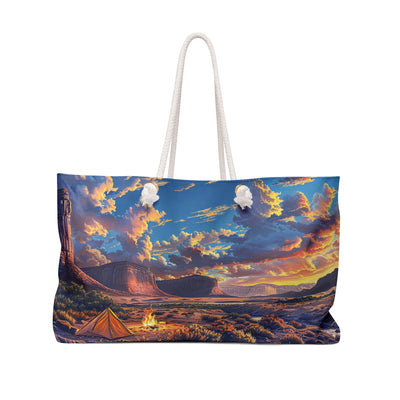 Desert Sunset Serenade Weekender Bag - Embrace the Sunset - Where Dese