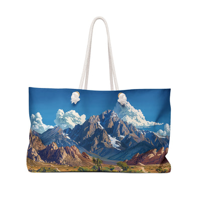 Alabama Hills & Mount Whitney Weekender Bag - Where Cinematic Charm Me