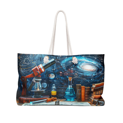 Intro to Basic Science Weekender Bag - Travel with Curiosity - Where E