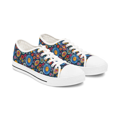 Primordial Space Life Ladies' Low Top Sneakers - Explore the Unseen – 