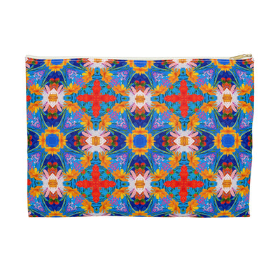 Floral Tapestry Wanderlust Accessory Pouch - Wander in Style with a Ta
