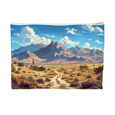 Southwest Desert Dreamscape Accessory Pouch - Embark on a Journey Thro