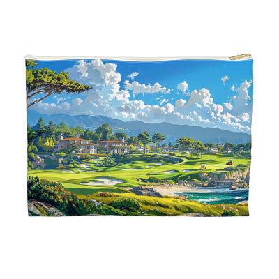 Cypress Shores Retreat Accessory Pouch - Escape to Coastal Elegance wi