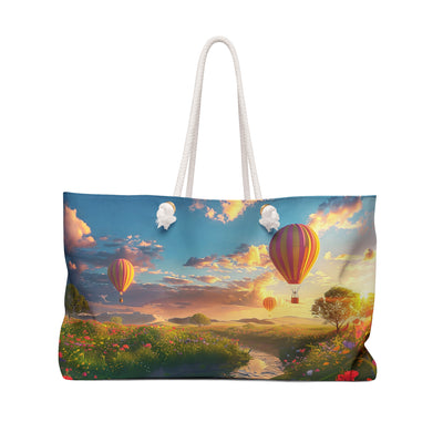 Hot Air Balloons at Sunrise Weekender Bag - Soar Above the Ordinary - 