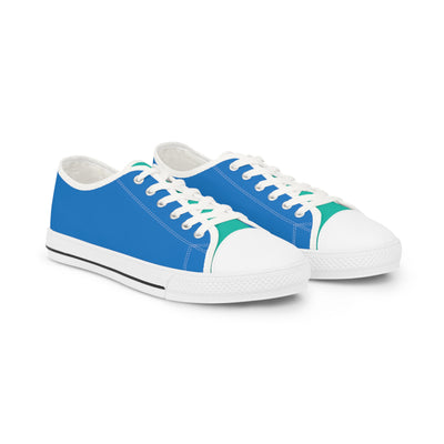 Blue Paradise Men's Two-Tone Low Top Sneakers Men's Low Top Sneakers — view 2