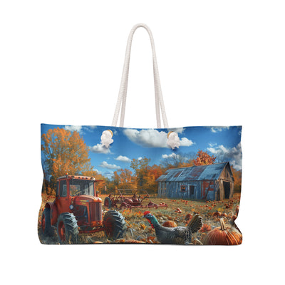 Thanksgiving Season Weekender Bag - Harvest the Spirit of Thanksgiving
