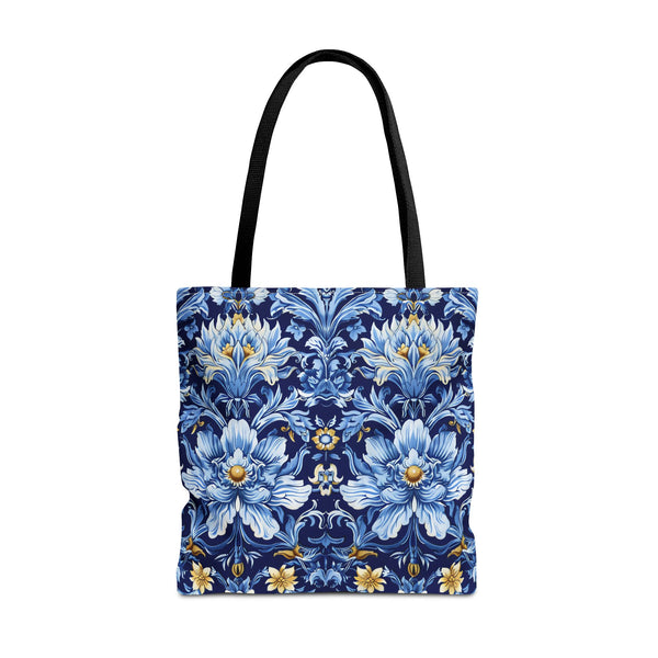 British Heritage Floral Tote Bag - Carry the Elegance of Victorian Gra