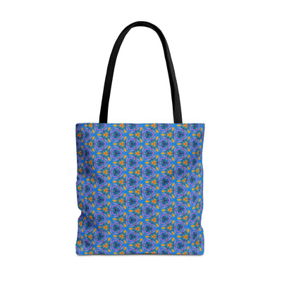 Petal Prism Adventure Tote Bag - Where Petals and Patterns Meet Advent